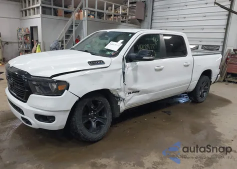 2021 Ram 1500 Big Horn 4X4 5'7 Box from USA, damaged, VIN 1C6SRFFT8MN641707